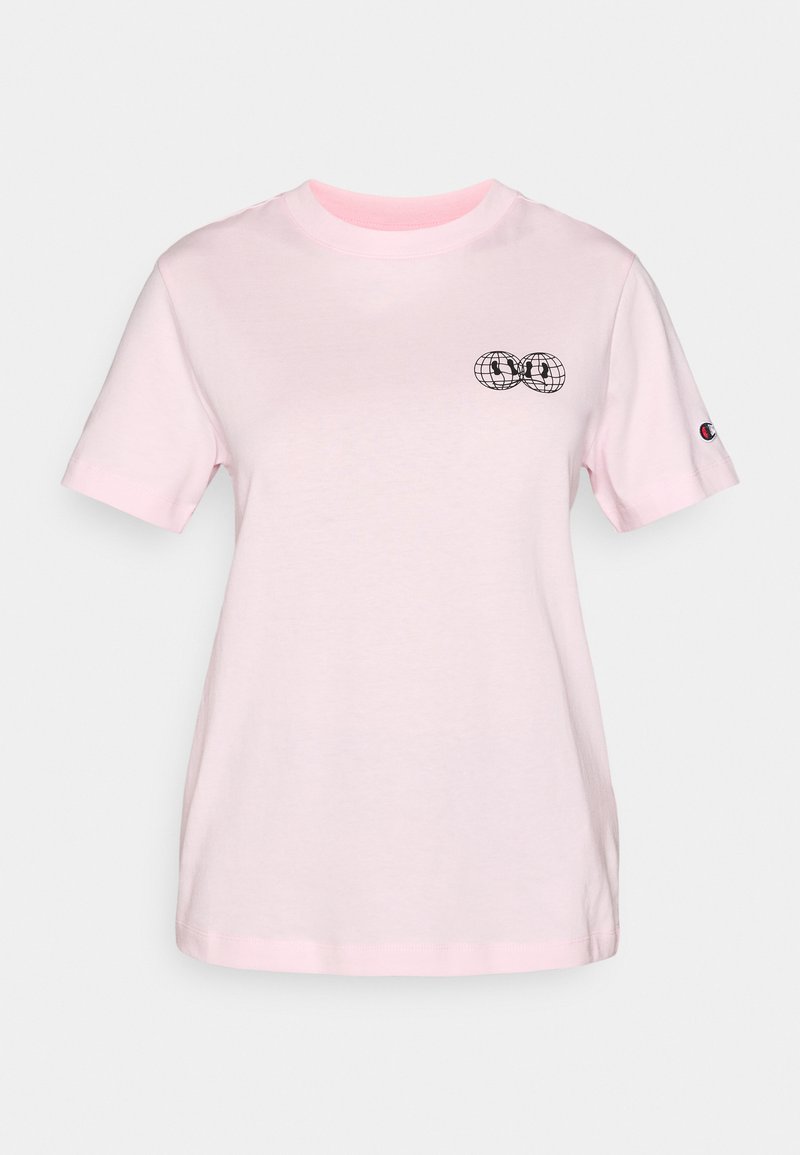 Champion T-shirt print roze