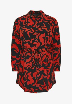 Yours Clothing, SWIRL - Overhemdblouse - burgundy
