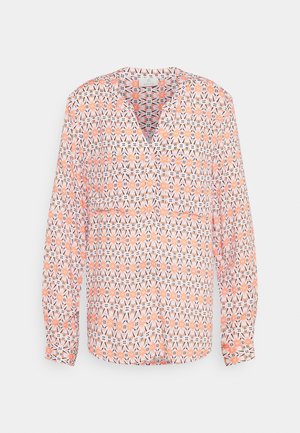 MALY BLOUSE - Blouse - chalk/orange