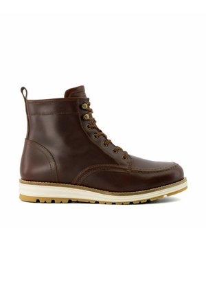 CRANEES - Lace-up ankle boots - dark brown