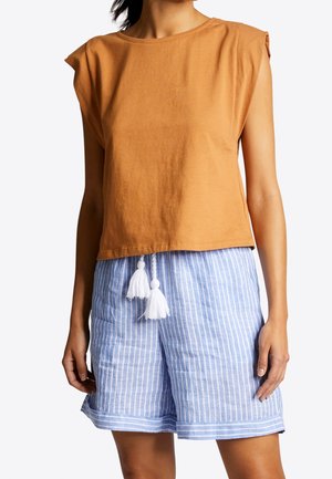 T-shirt - bas - beige