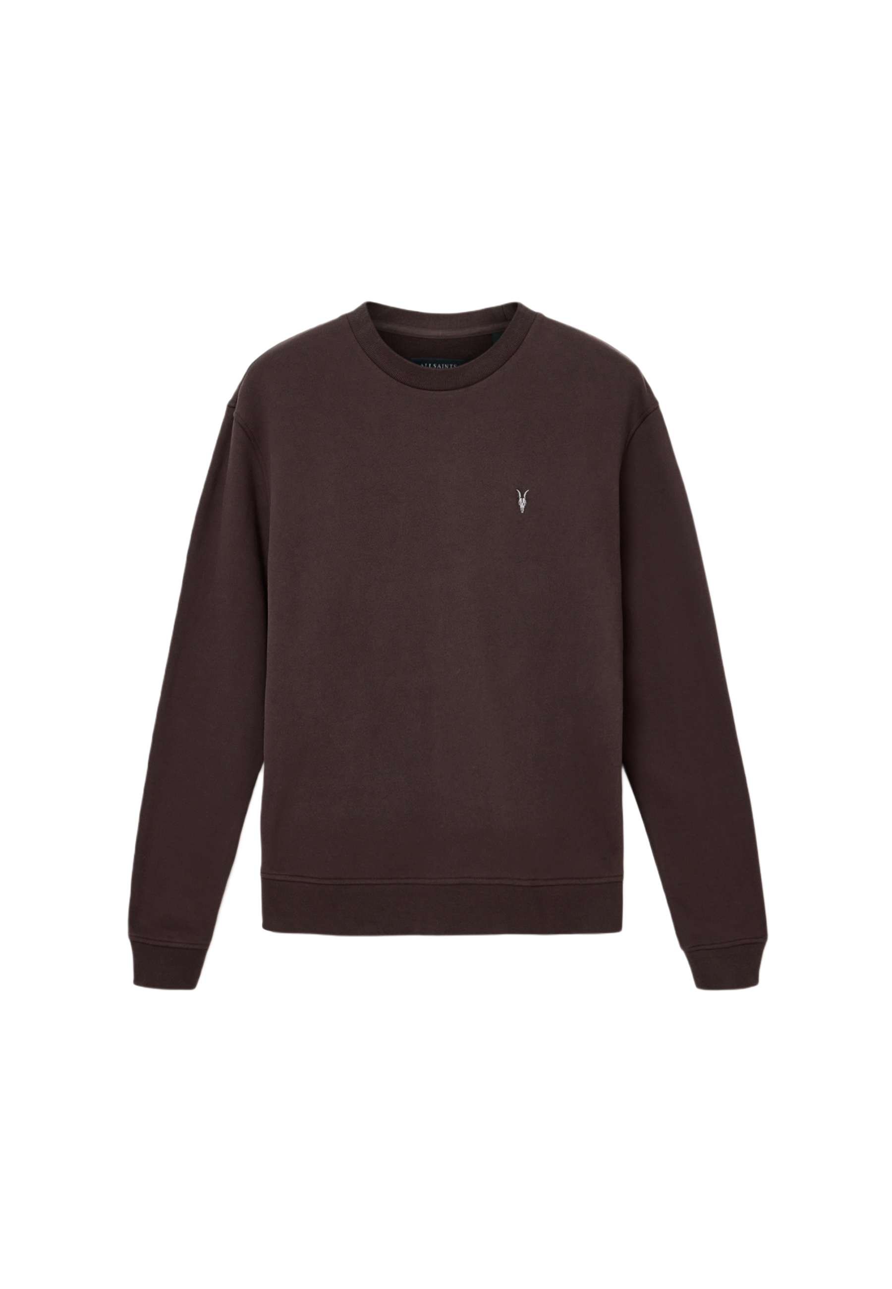 AllSaints ASHER CREW - Sweatshirt - plum brown/braun - Zalando