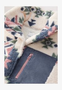 Unselected, cream pink blue print