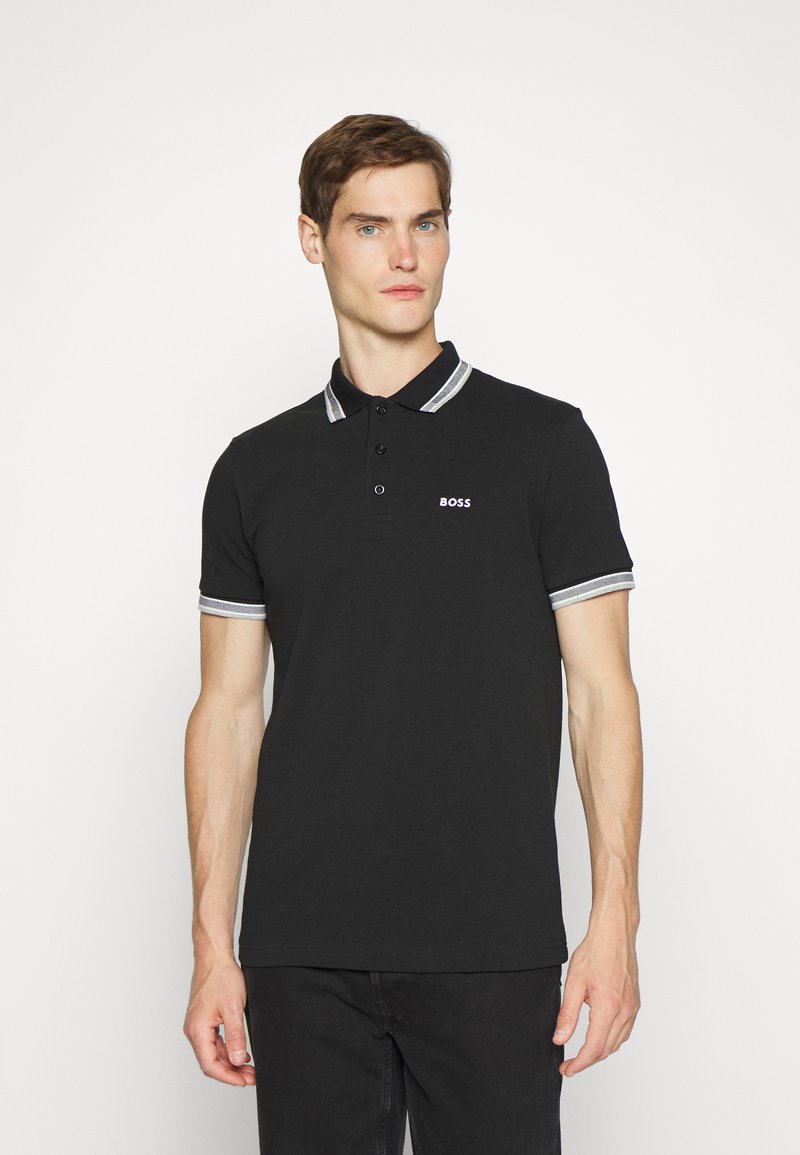 BOSS PADDY CURVED Polo shirt black Zalando.co.uk