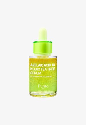 Purito, PURITO AZELAIC ACID 10 KOJIC TEA TREE SERUM UNISEX - Siero - transparent