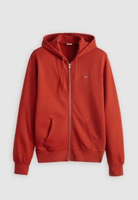 THE ORIGINAL - Sweater met rits - ketchup