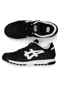 Onitsuka Tiger TIGER HORIZONIA - Sneakers - black/white
