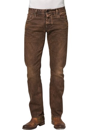 Jeans Straight Leg - brown