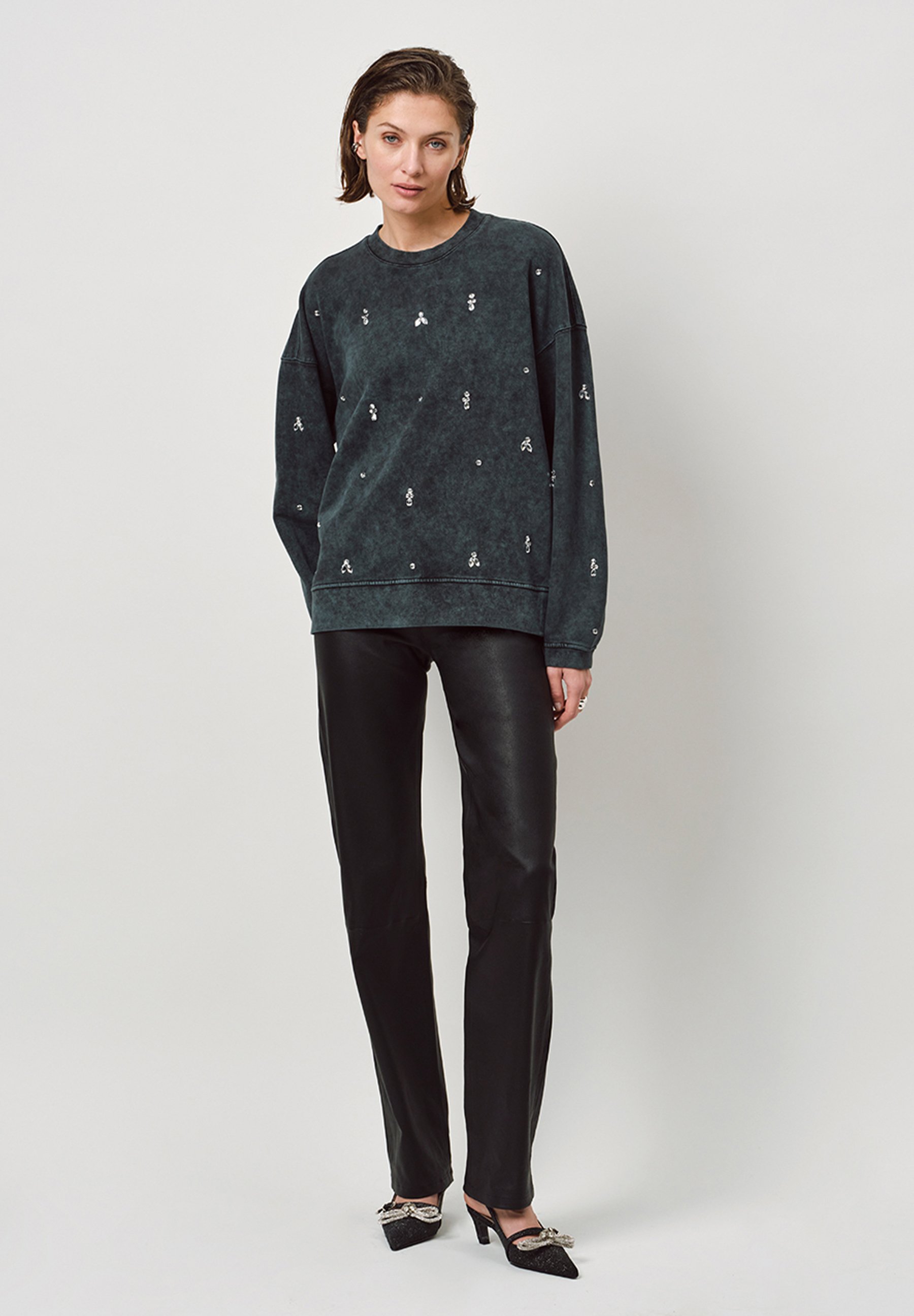Dante6 JEXAR EMBELLISHED - Sweatshirt - black - Zalando