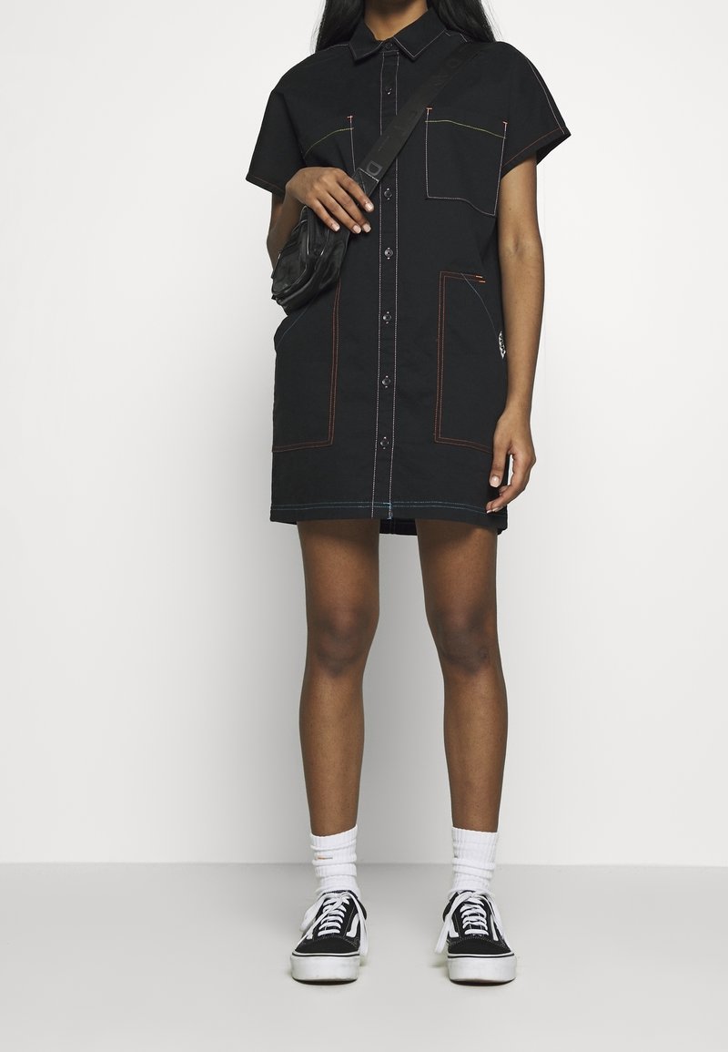 white christmas dresses Back to Virginia Denim Mini Dress main image 0