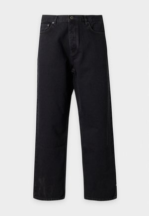 OFF-WHITE, HALF ARROW RELAX TAPERED - Дънки със свободна кройка - black denim