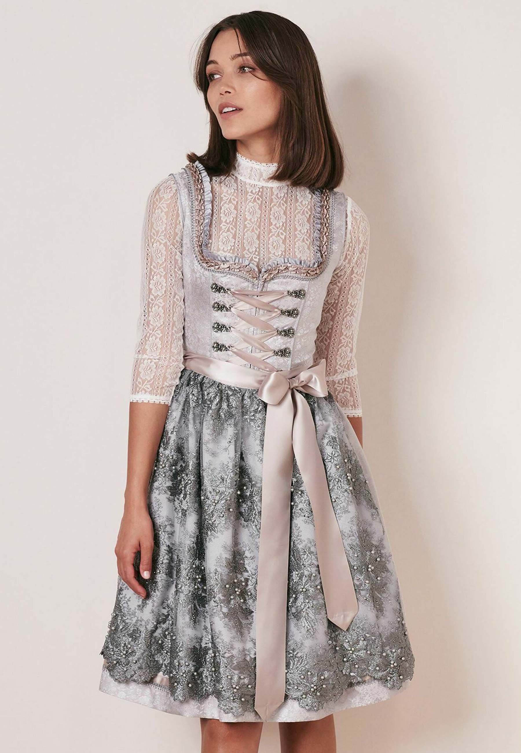 Kr ger Dirndl LURIA 50CM Dirndl Blau hellblau Zalando de Kr ger Dirndl LURIA 50CM Dirndl Blau hellblau Zalando de
