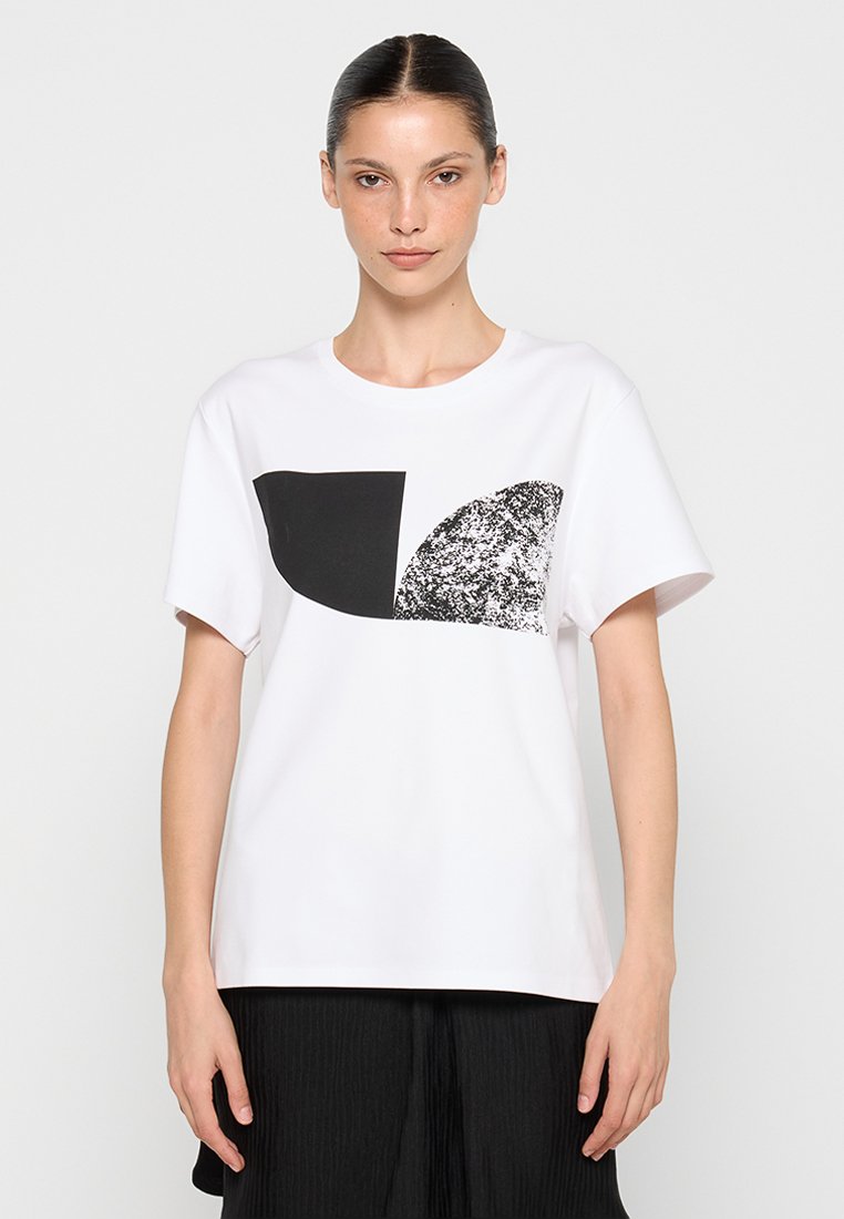 Iro T-shirt print wit