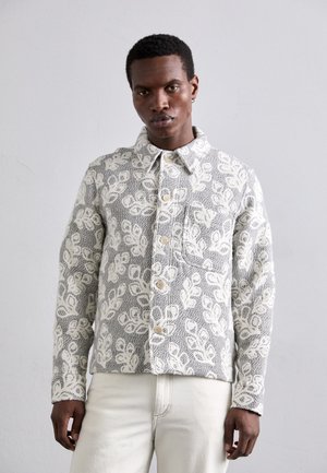 NN.07 RAHIM  - Skraistė  - grau/weiß/mehrfarbig