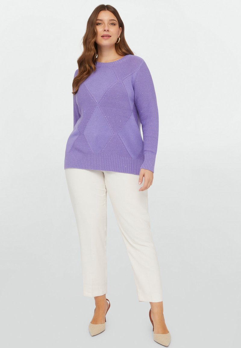 Purple Vision - Maglione girocollo da Ragazzo 8-16