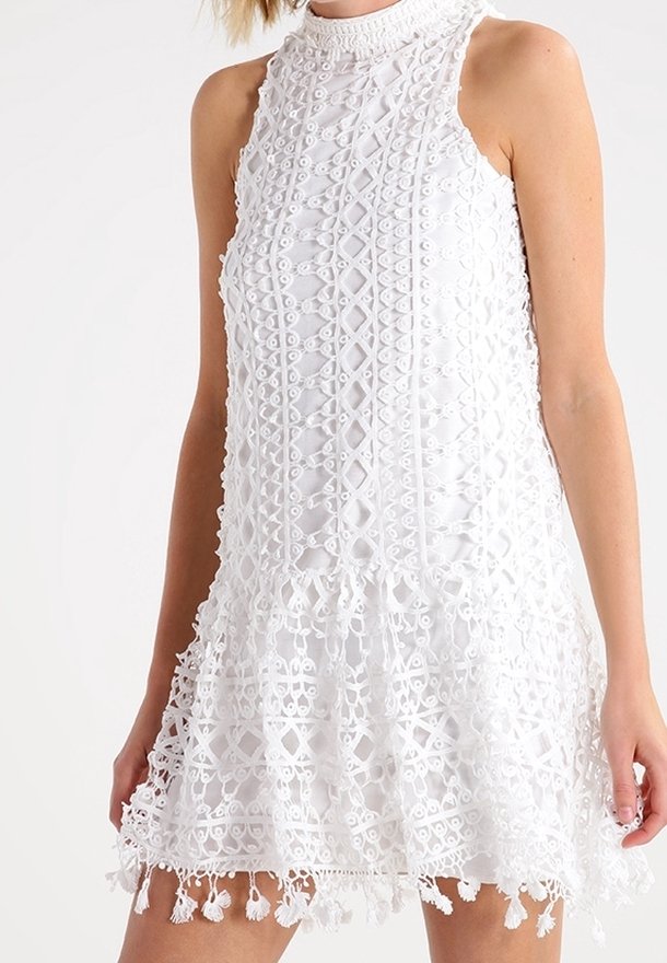Missguided Day dress - white - (Pre-owned) - Zalando.ie