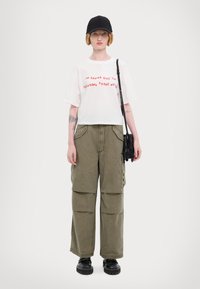 MAX&Co. BOXYCLAIM - Μπλουζάκι με στάμπα - weiss