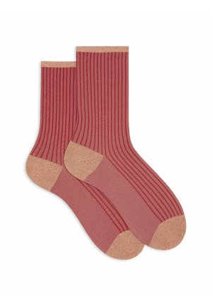 CORTE TWIN EFFETTO SCINTILLANTE - Calze - red