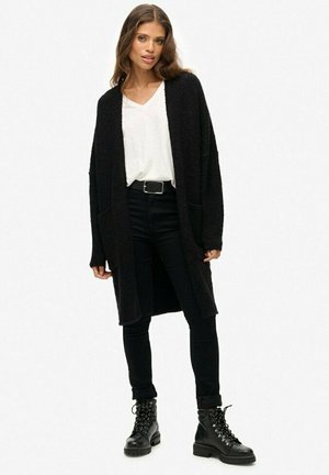 SLOUCHY - Cardigan - black twist