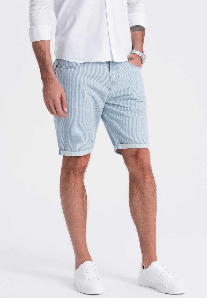 Ombre Shorts vaqueros - light blue