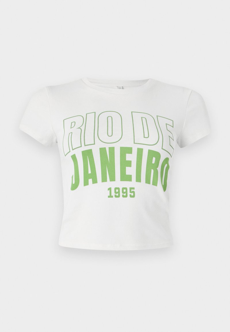 Only T-shirt print crème Only T-shirt print crème