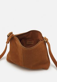 Zign LEATHER - Bandolera - cognac