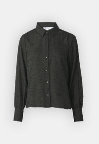 VIFLEMA SHIRT - Blusa - black beauty