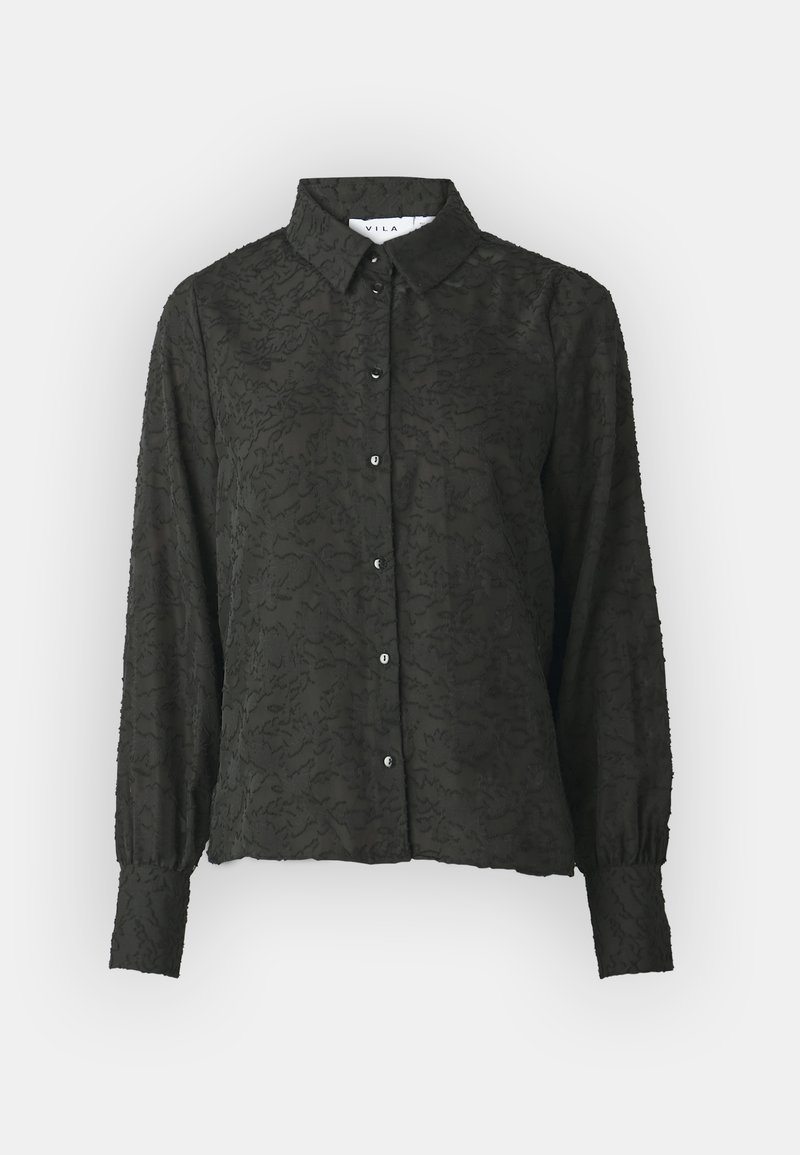 Vila Overhemdblouse zwart