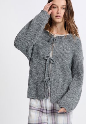MANO - Strickjacke - gris