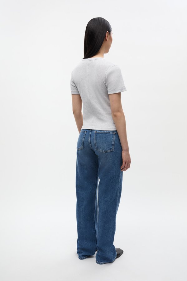 ALLY CROP TEE - Print T-shirt2