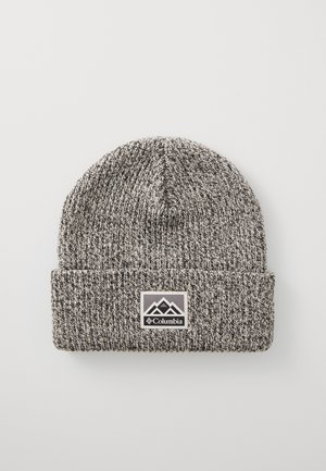 Columbia WHIRLIBIRD™ CUFFED BEANIE UNISEX - Kapa - dark stone/black marled