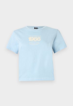 The North Face, CUTIE TEE - Triko s potiskem - tofino blue