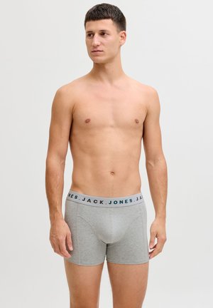 Jack & Jones, JACBENNETT SOLID TRUNKS 7 PACK - Боксерки - black pack:black - black- lgm - lgm - deep teal - deeptal