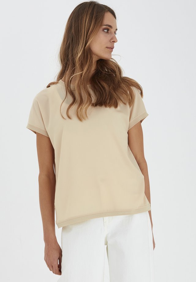 BYPANYA - T-shirt print - beige
