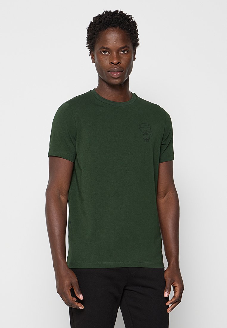 Karl Lagerfeld T-shirt basic groen