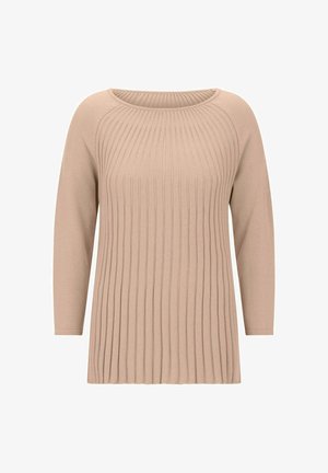 GOLDNER, PULLOVER PETITE - Strickpullover - beige