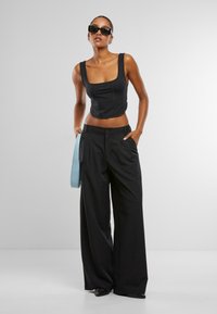 Urban Classics CORSAGE  - Topper - black