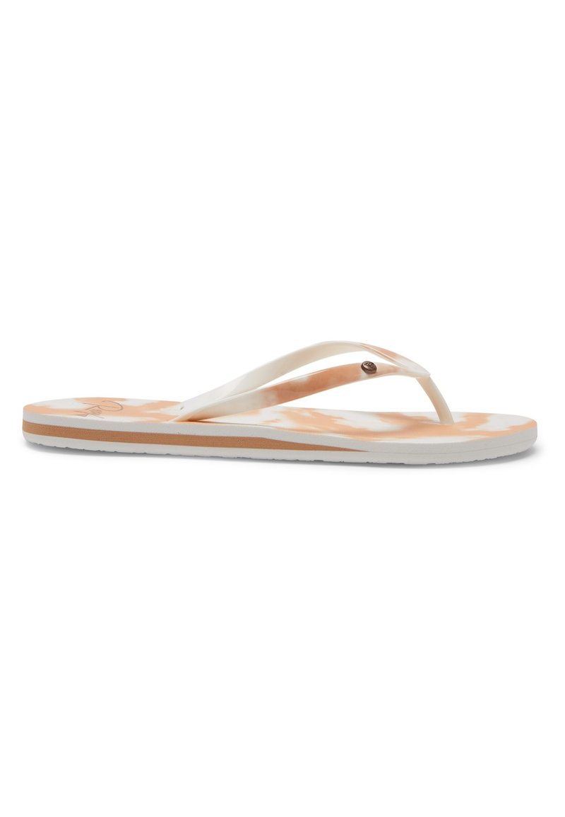 Damen Zehentrenner | Roxy Zehentrenner beige white/beige - SR84542 Damen Zehentrenner | Roxy Zehentrenner beige white/beige - SR84542