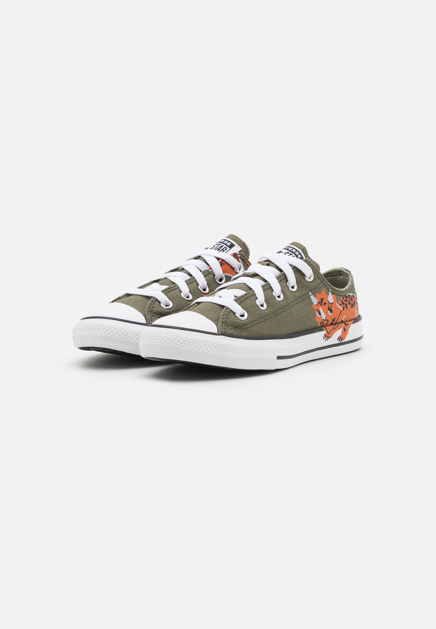 converse basse verde scuro