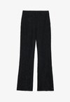 LACE PANT - Nohavice - black