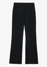 LACE PANT - Παντελόνι - black