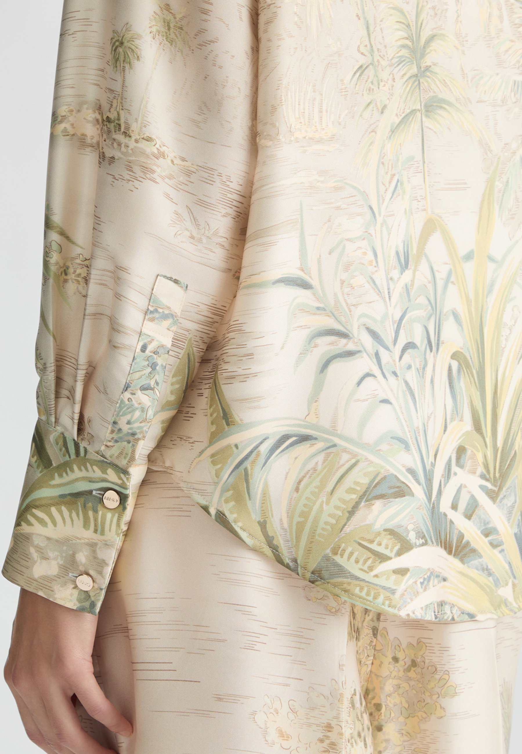 売れ筋商品|||リュージョー シャツ レディース トップス JUNGLE PRINTED - Button-down blouse - m9265 LIU JO JUNGLE PRINTED - Button-down blouse - m9265/multi