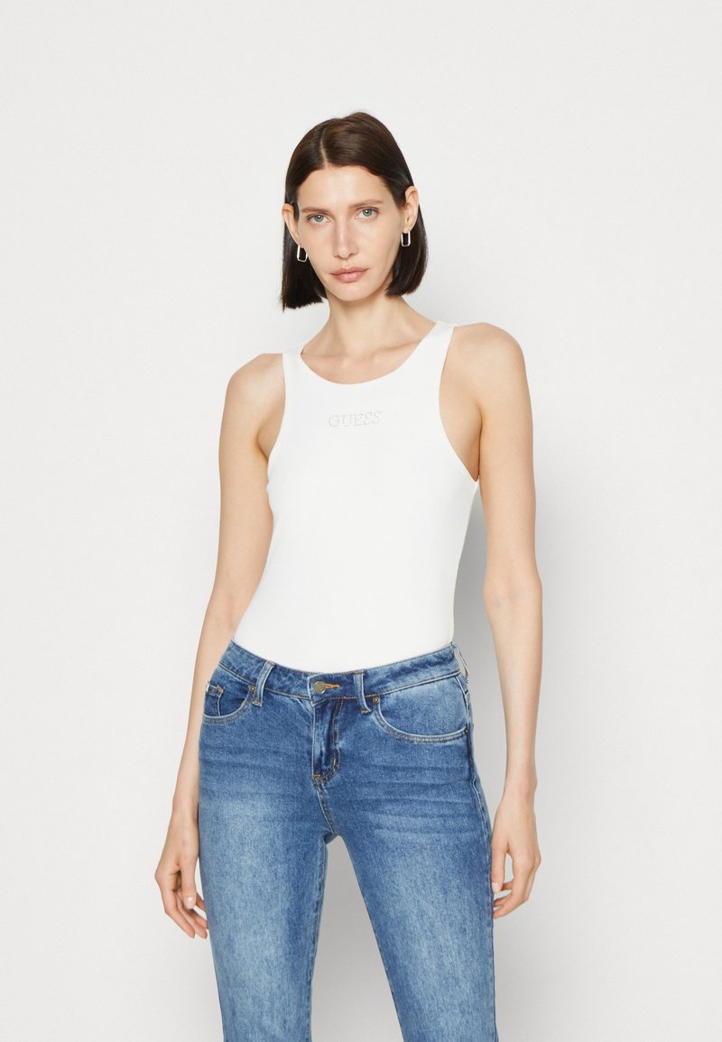 Guess GUENDALINA BODY Printtipaita cream white/luonnonvalkoinen