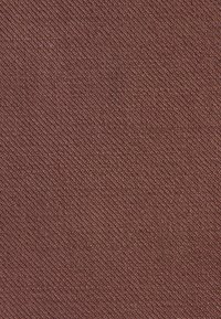 Brown textured fabric with a woven pattern, featuring a medium weight and a slightly coarse feel, suitable for various textile applications.