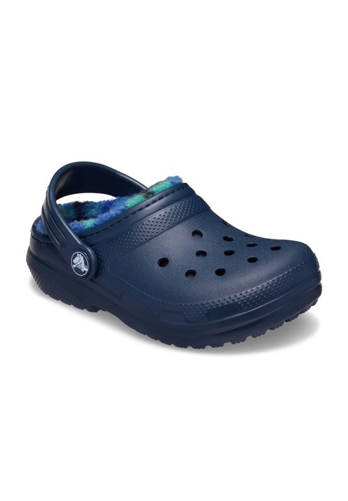 Crocs Zuecos unisex Classic Lined Clog Azul marino — foto 2