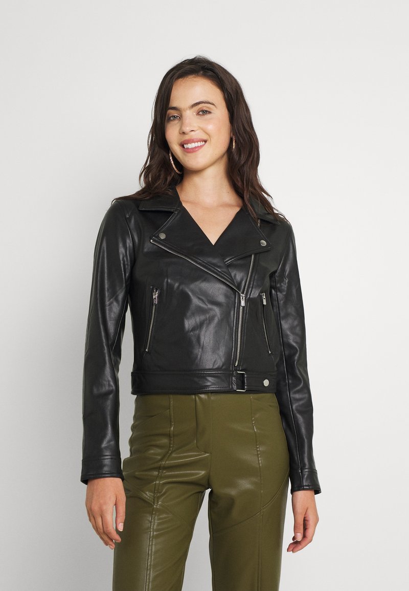 ONLY ONLBEST BIKER - Jakna iz umetnega usnja - black
