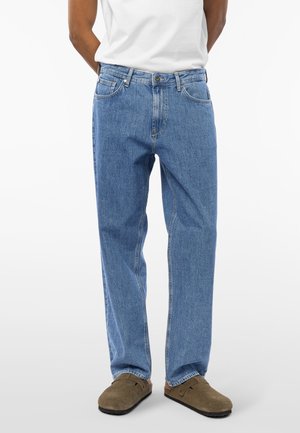 Henry Choice, HENRY CHOICE BAGGY LT. BLUE JEANS BOB - Jeans straight leg - light blue