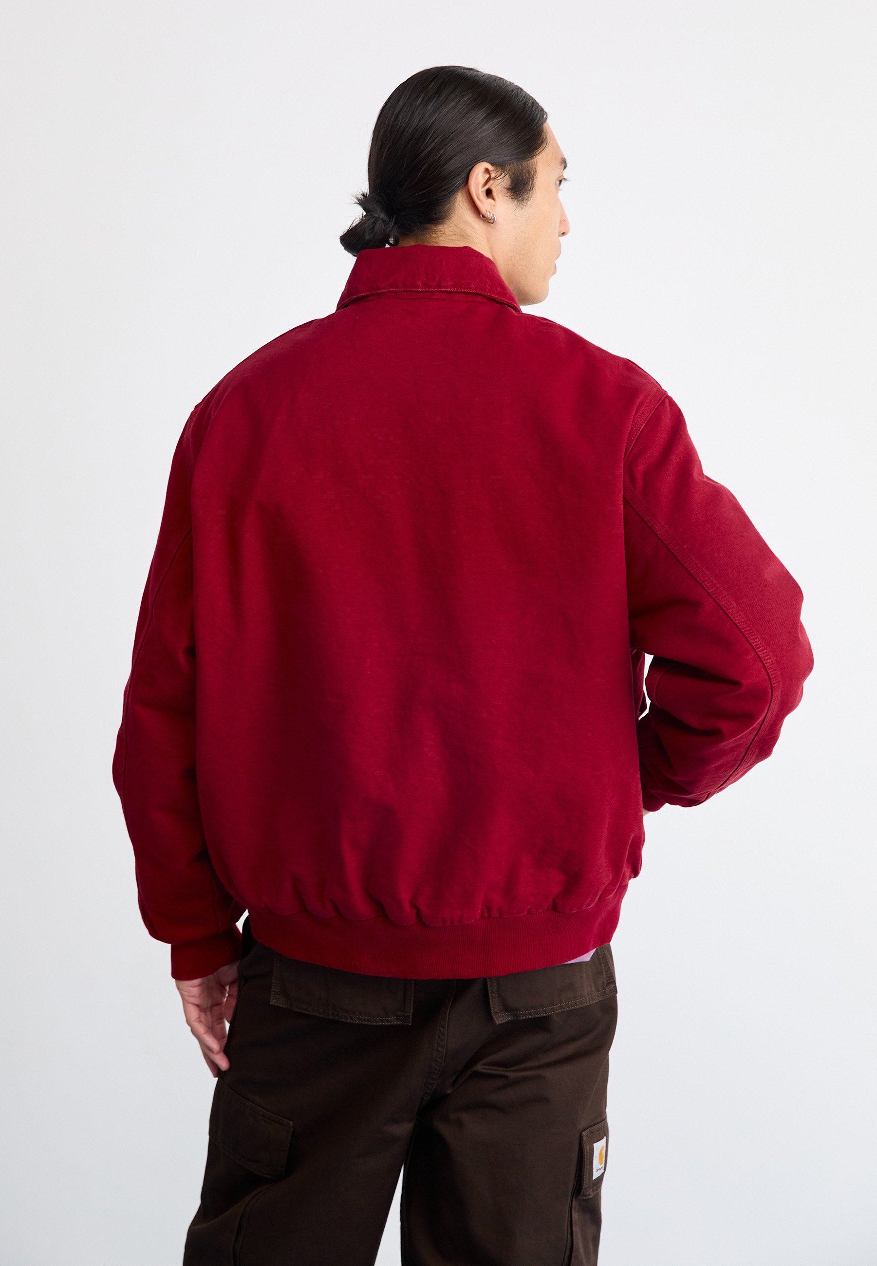 Carhartt WIP STANTON JACKET - Light jacket - scarlet stone washed