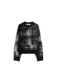 BRUSH PRINT  - Sweatshirt - black