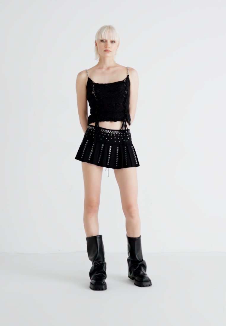 JADED LONDON Shadow Studded Mini Skirt 送料/関税込 Shadow Studded Mini Skirt | Jaded London | Clothing